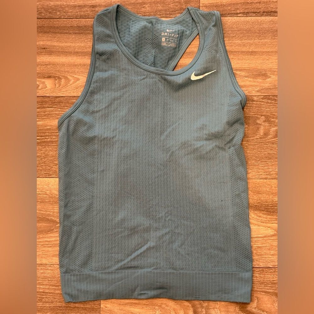 Nike Blue Dri-FIT Tank Top Size XS